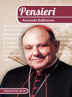 cover image of Pensieri. Anastasio Ballestrero